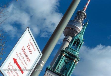 Fernsehturm und Marienkirchturm